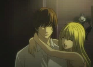 death note light rarito and misa last kiss[(001257)20-42-01]