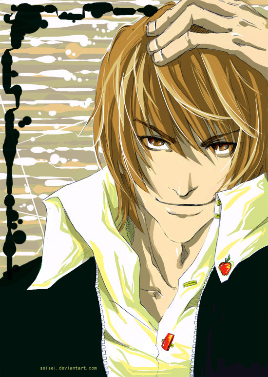 Art Trade   Yagami Light by seisei[1]