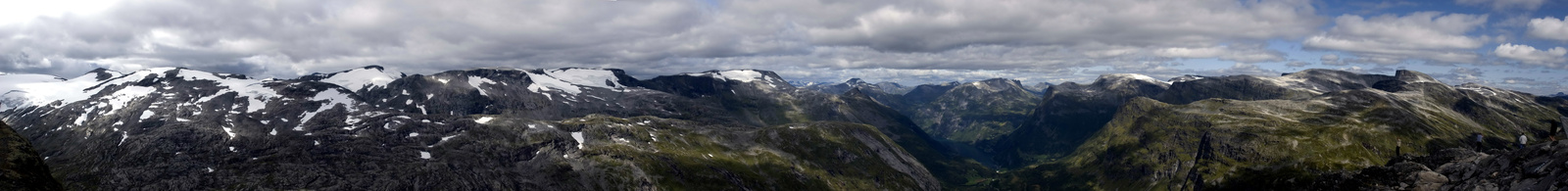 Geirangerfjord Dalsnibba felől