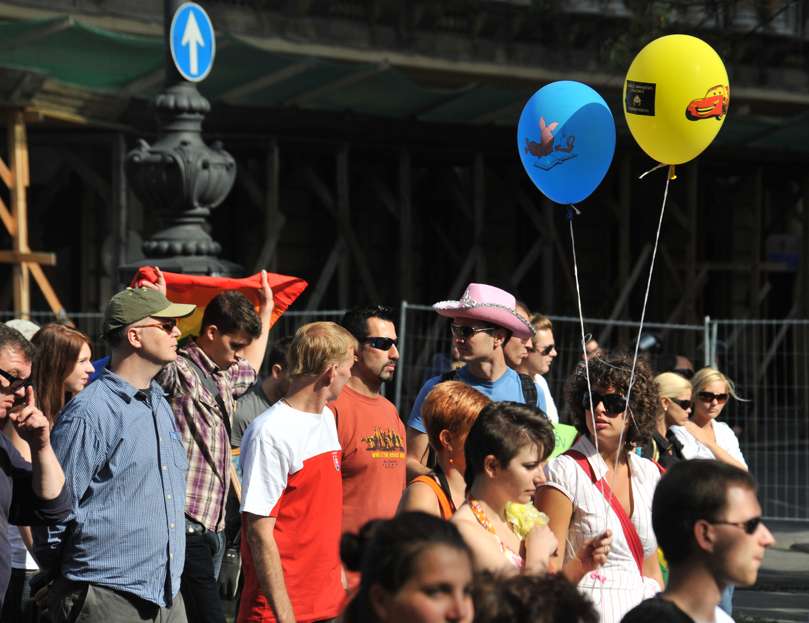 Budapest pride(meleg menet) résztvevők