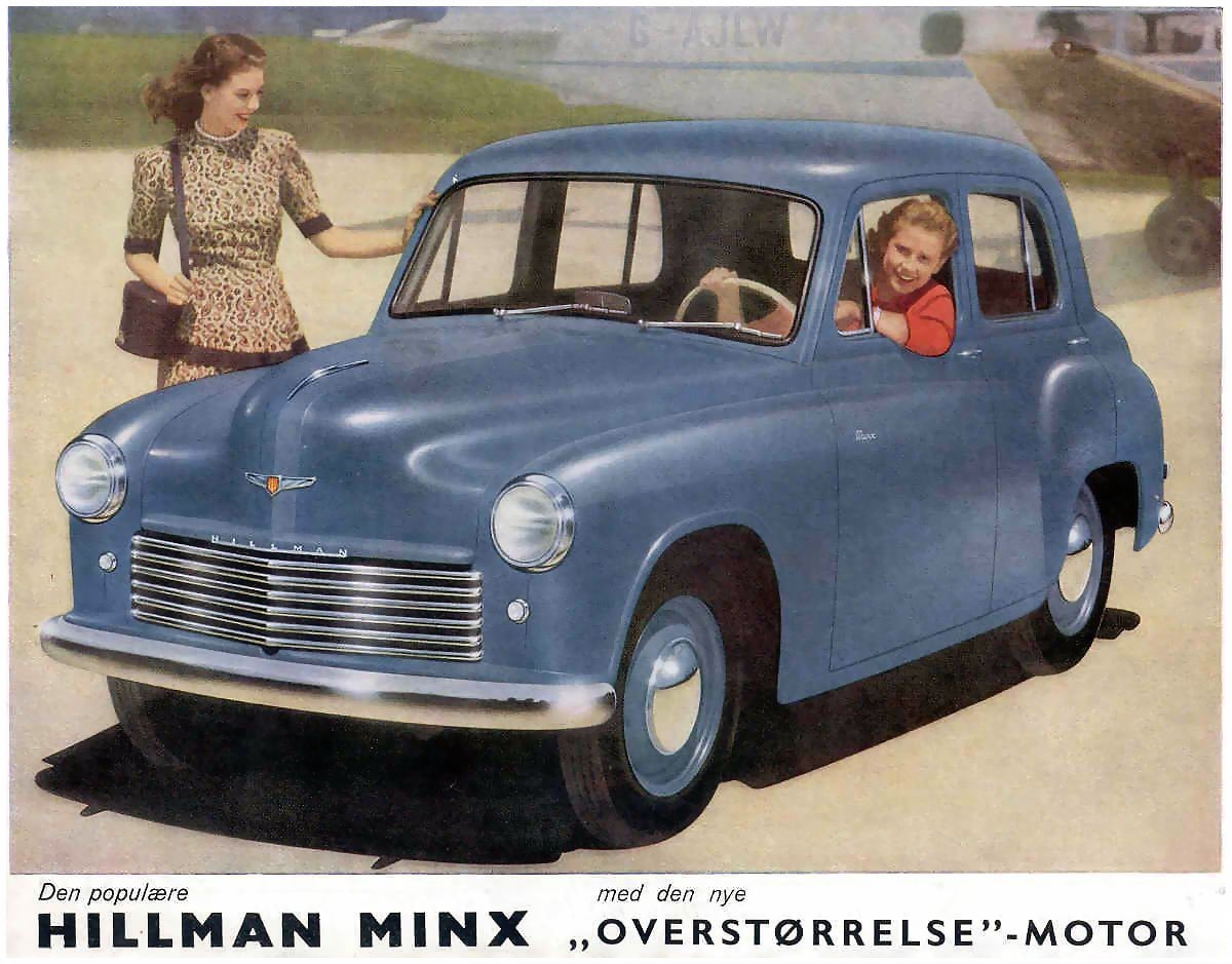 Hillman Minx 1950 brochure