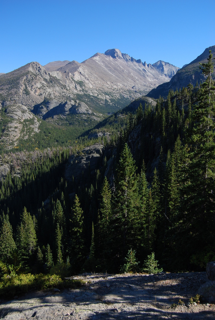 US 2010 Day16  076 Longs Peak, Rocky Mountains NP, CO