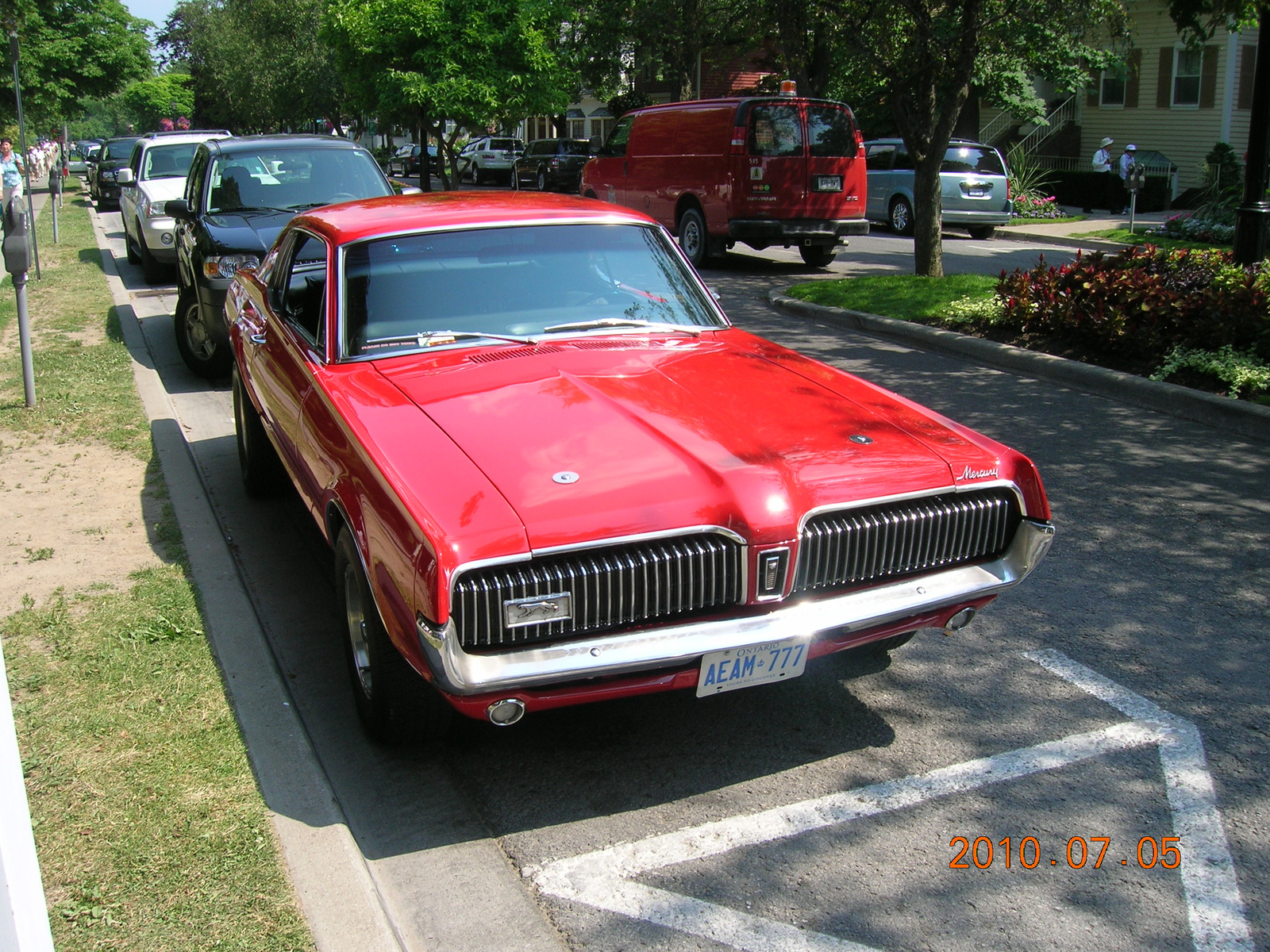 mercury cougar előlről