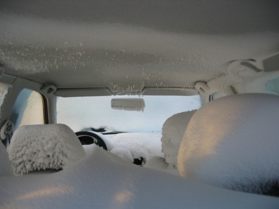 snow car