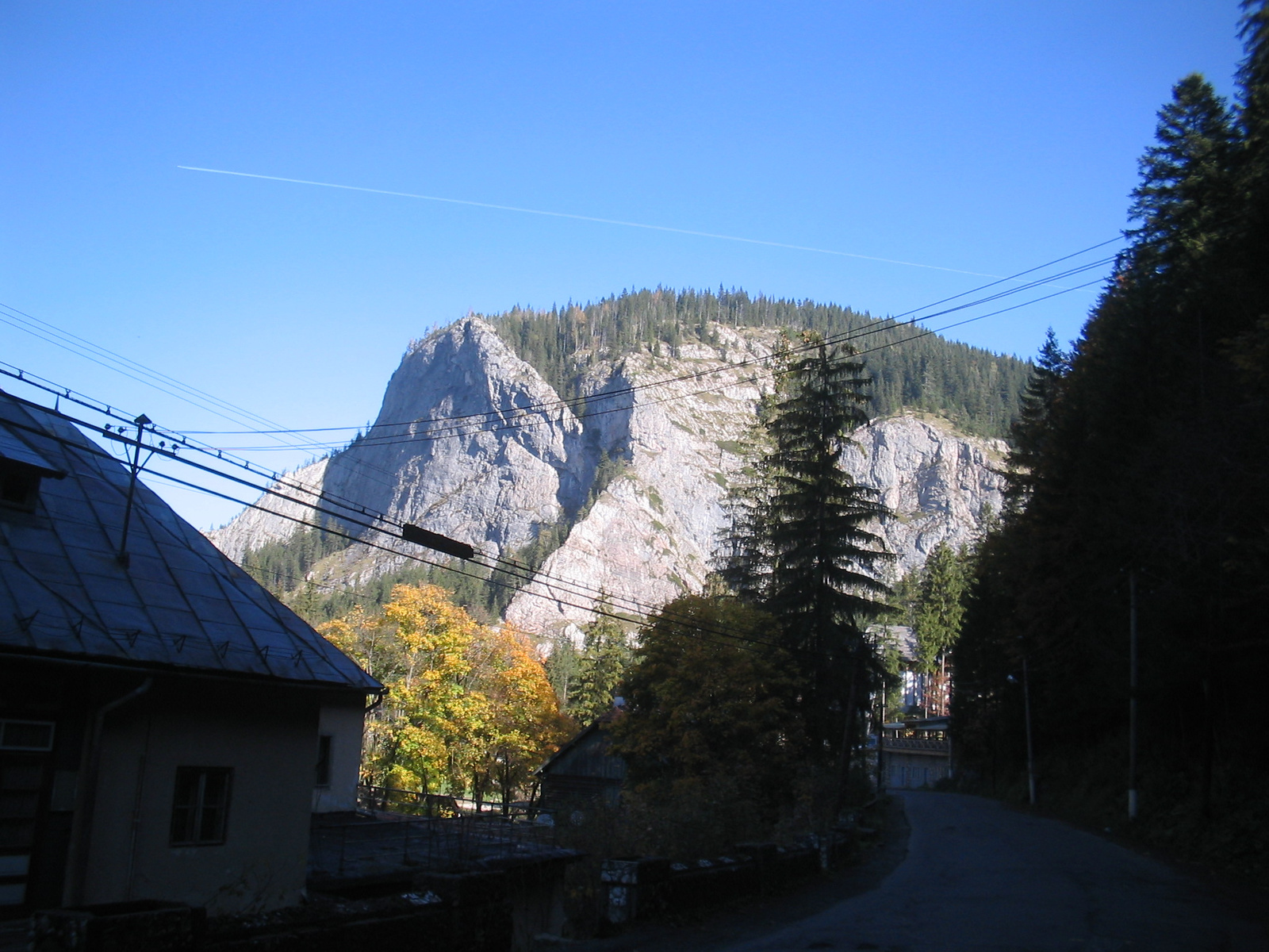 ...és lassan beérünk a szorosba...