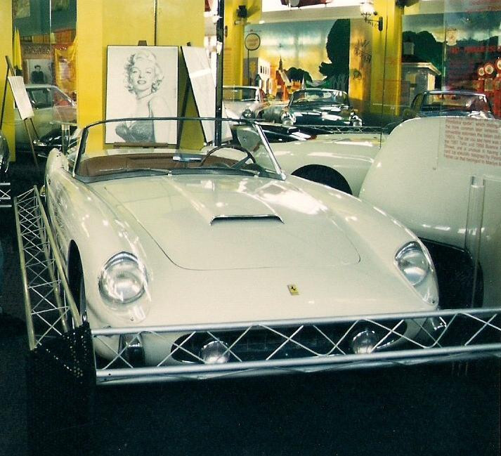Merilyn Monroe autója. 10 éve maranelloi múzeumban