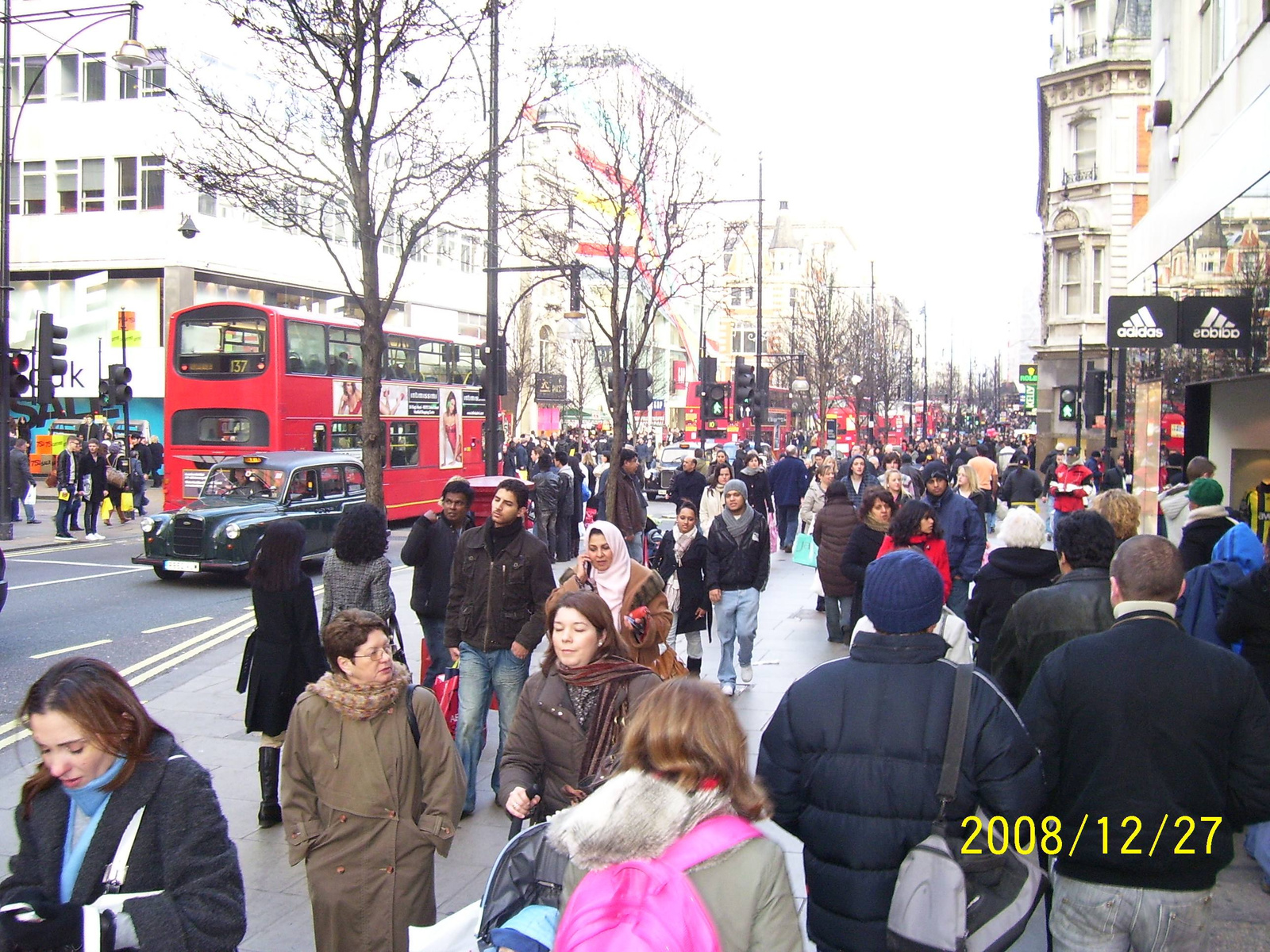 Oxford street délután