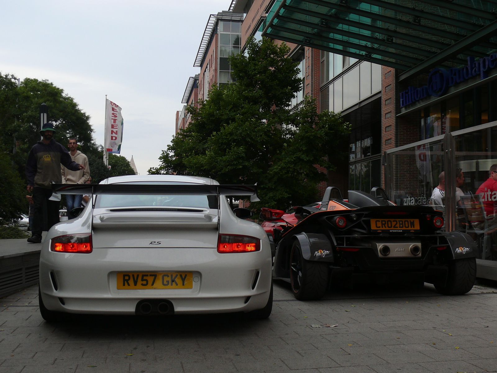 Porsche 911 GT3 RS - KTM X-Bow combo