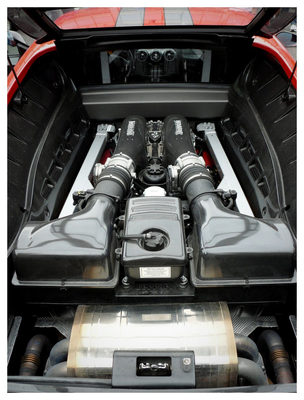 Ferrari 430 Scuderia motor