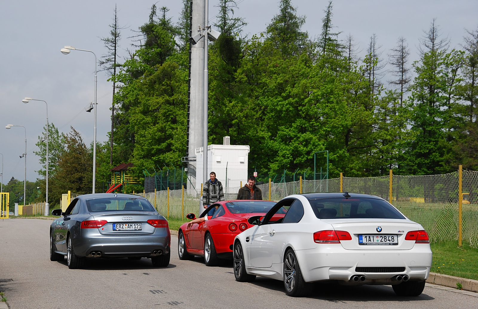 Audi S5 - BMW M3 - Ferrari 550 Maranello