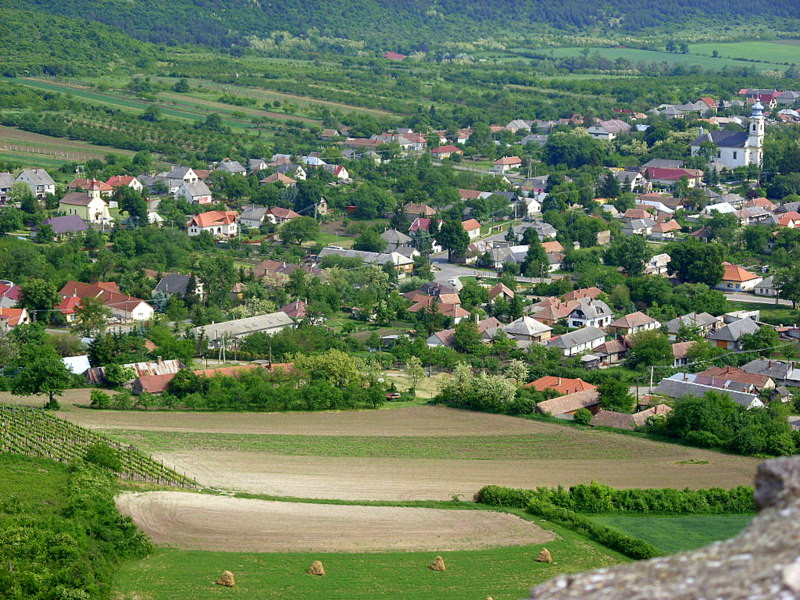 Boldogkőváralja látkép