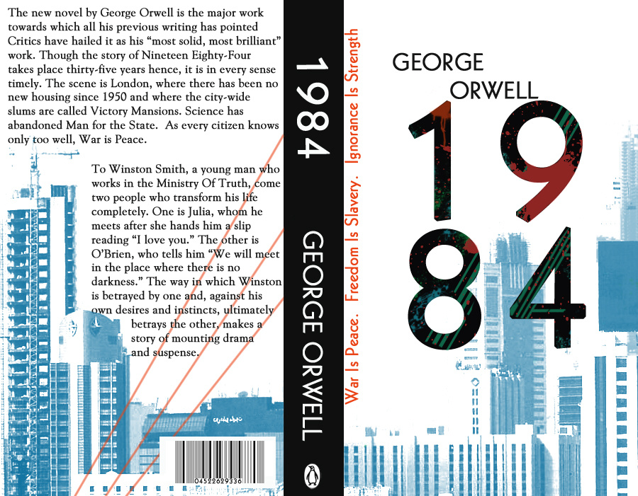 1984 George Orwell cover by LezzieLexi2QT2BSTR8