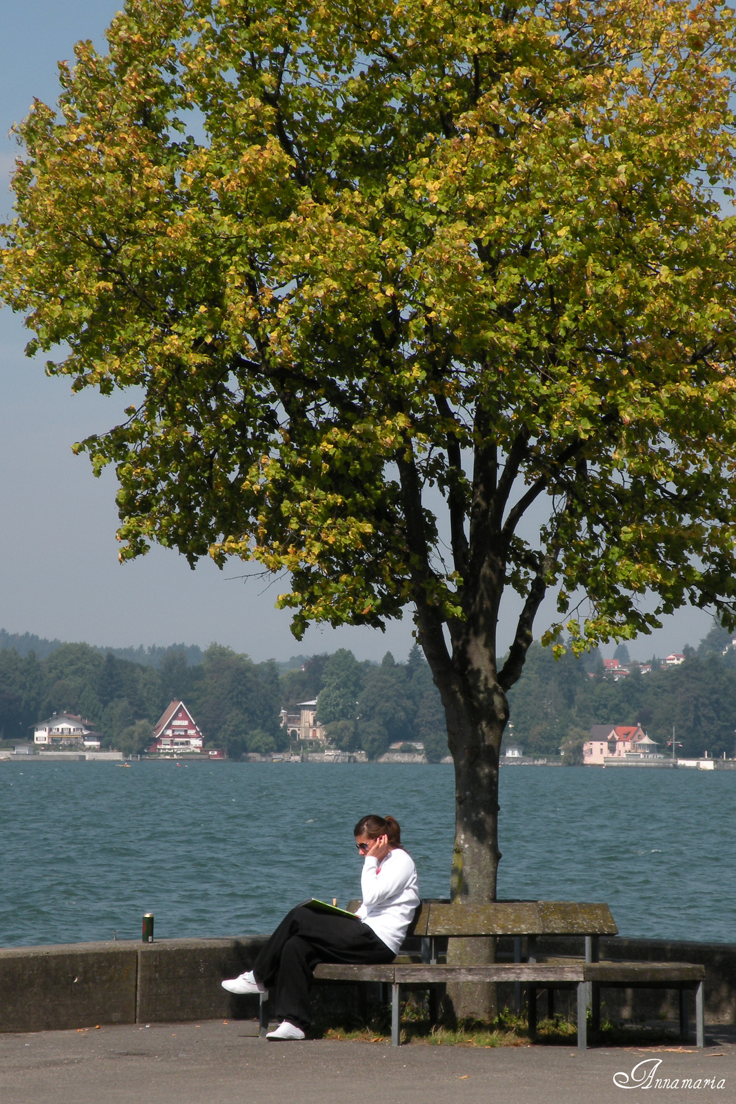 Nő a hársfa alatt (Lindau)