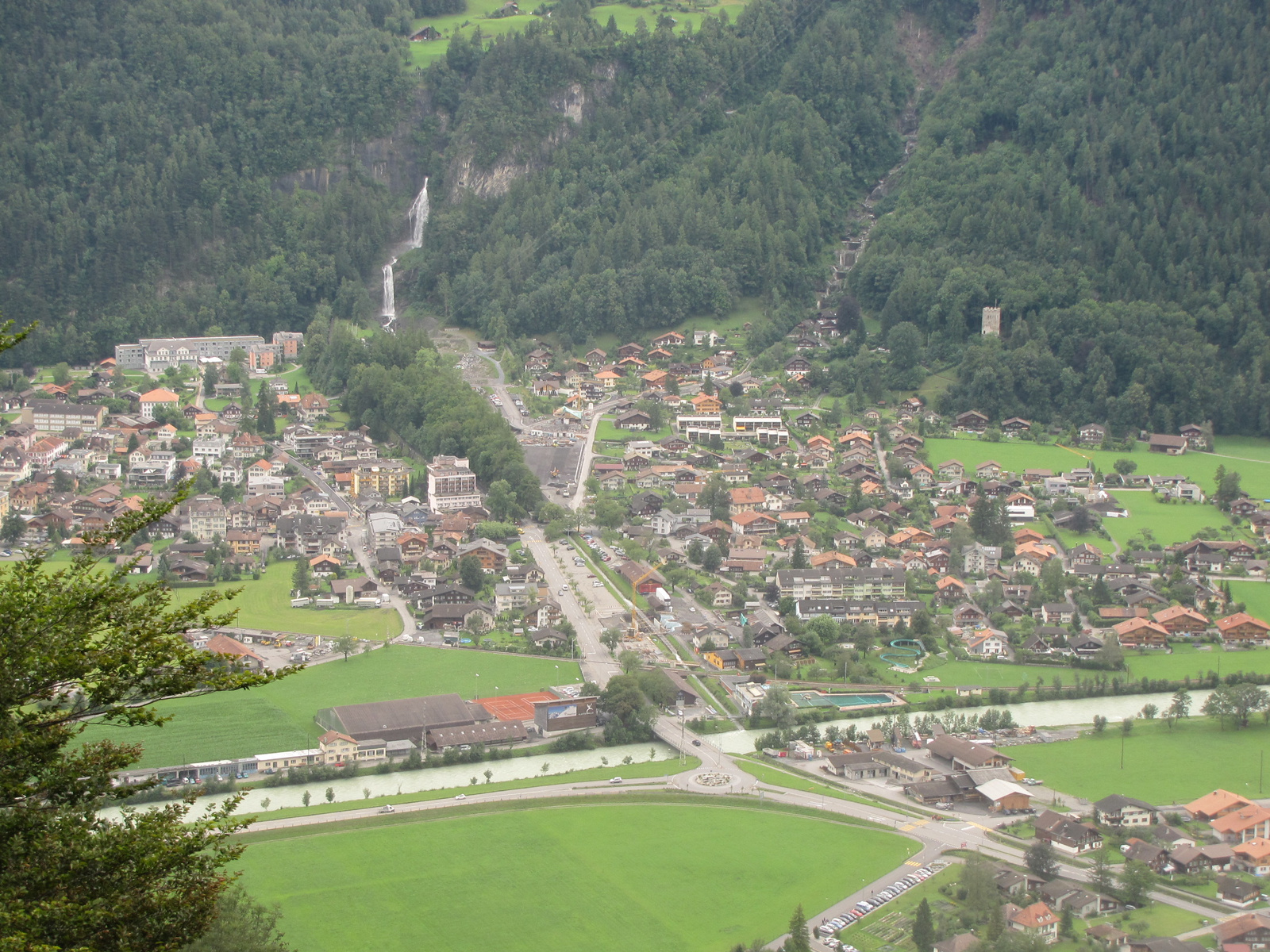 Svájc, Meiringen, Reichenbachfall, SzG3