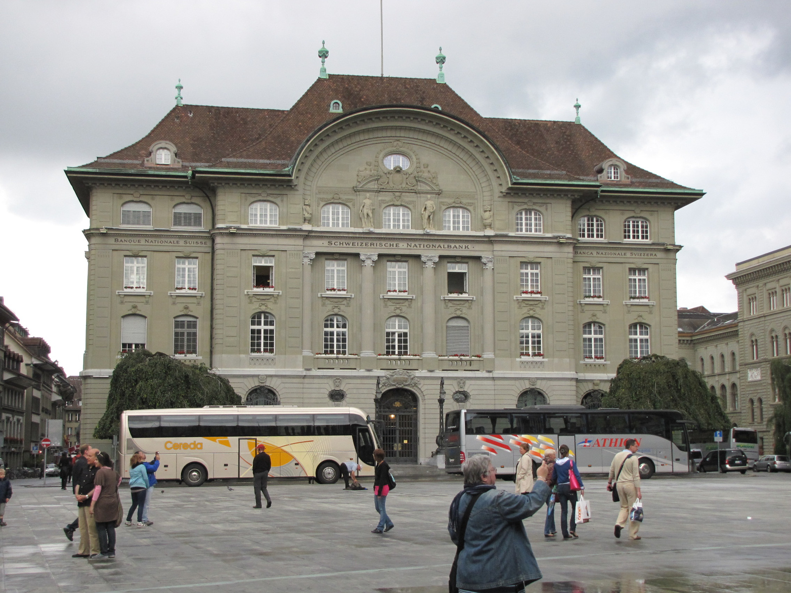 Svájc, Bern, a Svájci Nemzeti Bank épülete, SzG3