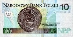 Lengyelország 10 Zlotych HH