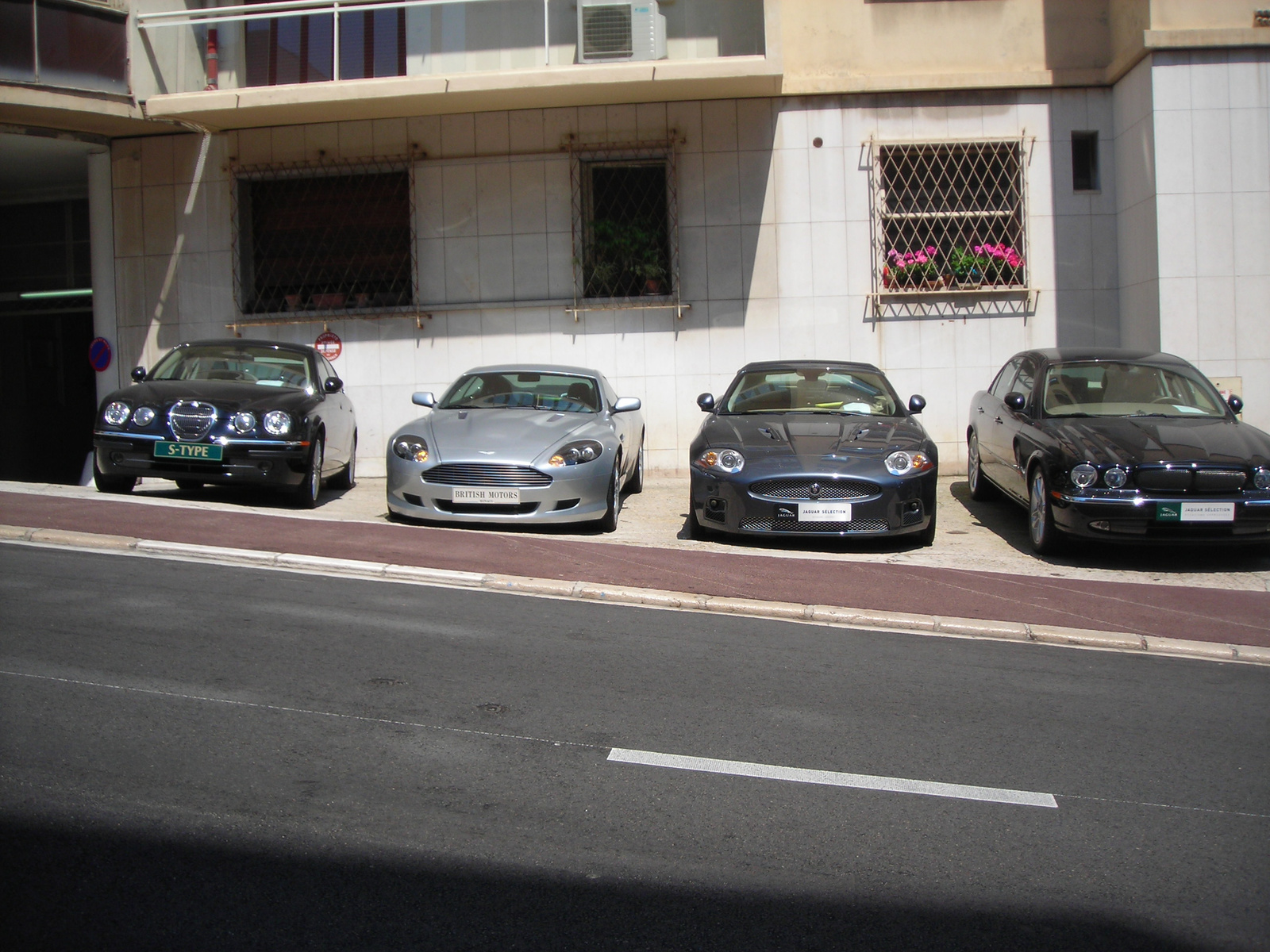 Jaguar S-type, XJ, XKR Convertible, Aston Martin DB9 combo