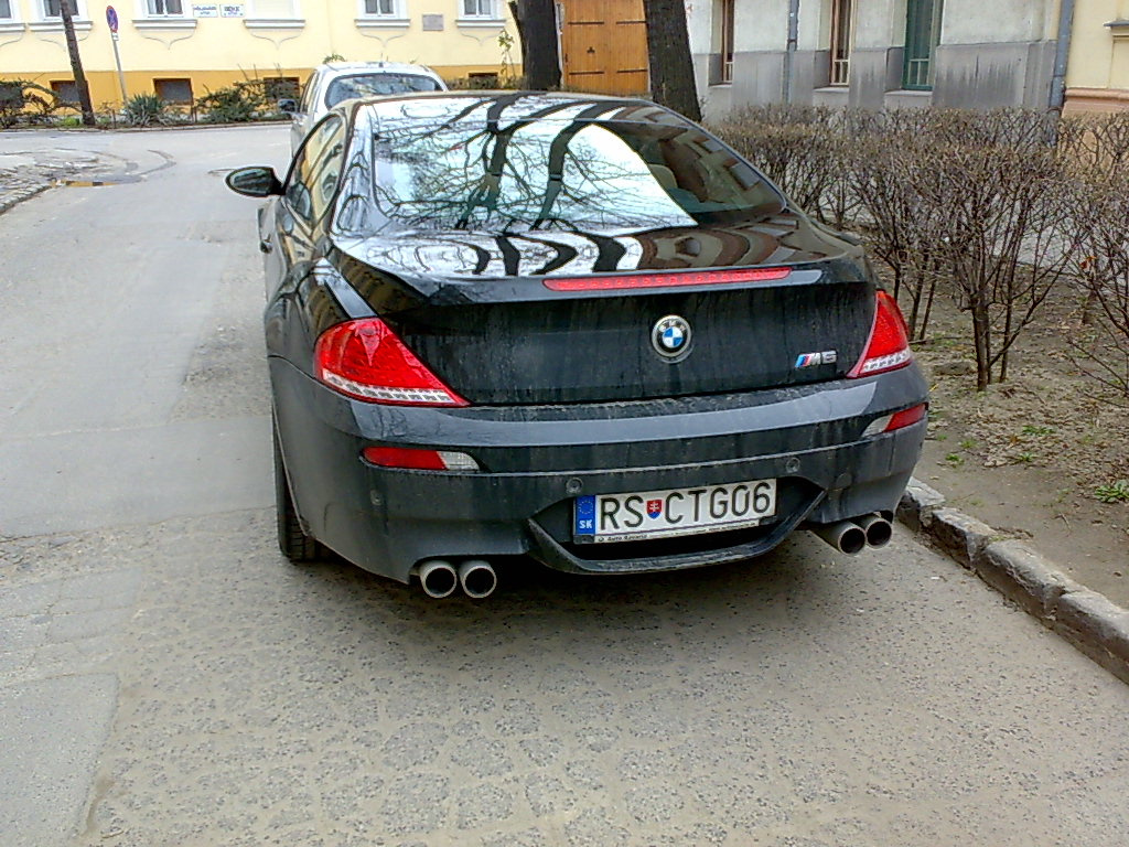 Bmw M6-hátsója