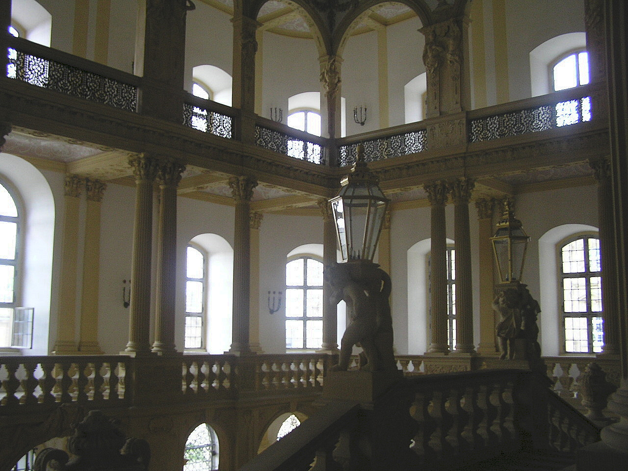 963 Pommersfeldeni kastély lépcsőház