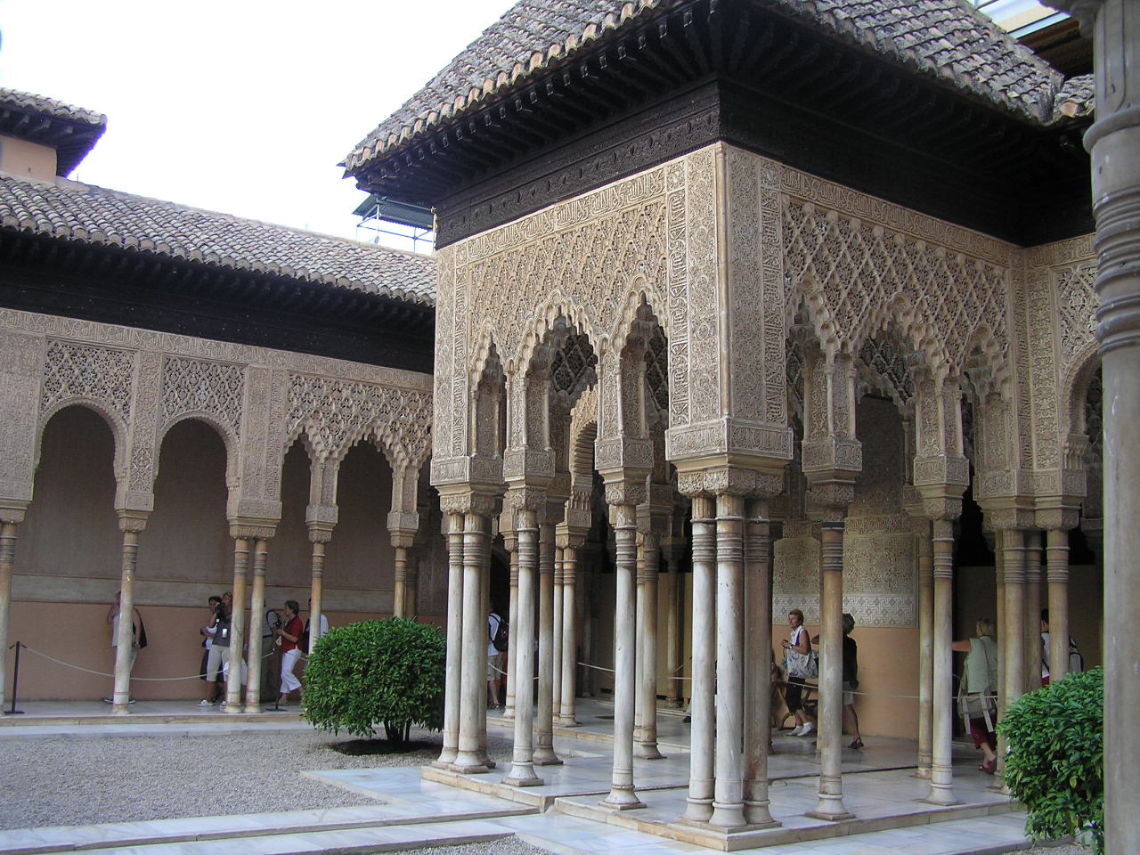 0264 Granada Alhambra Oroszlános udvar