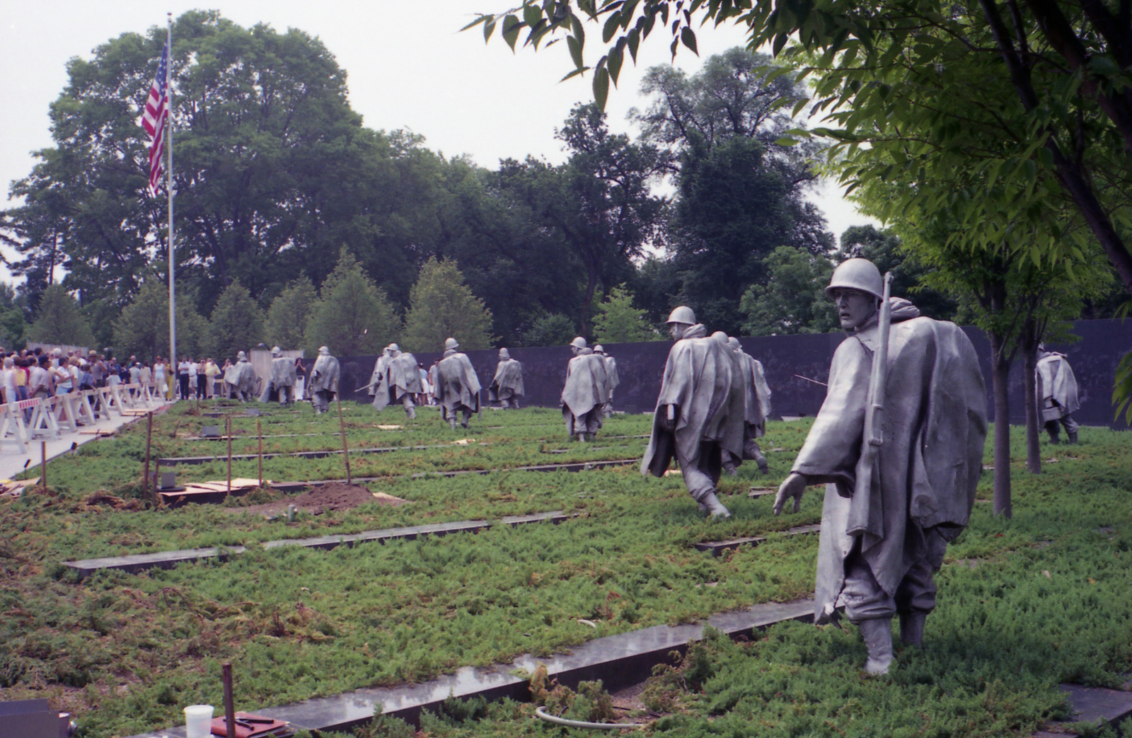 Washington Koreai Háború emlékmű