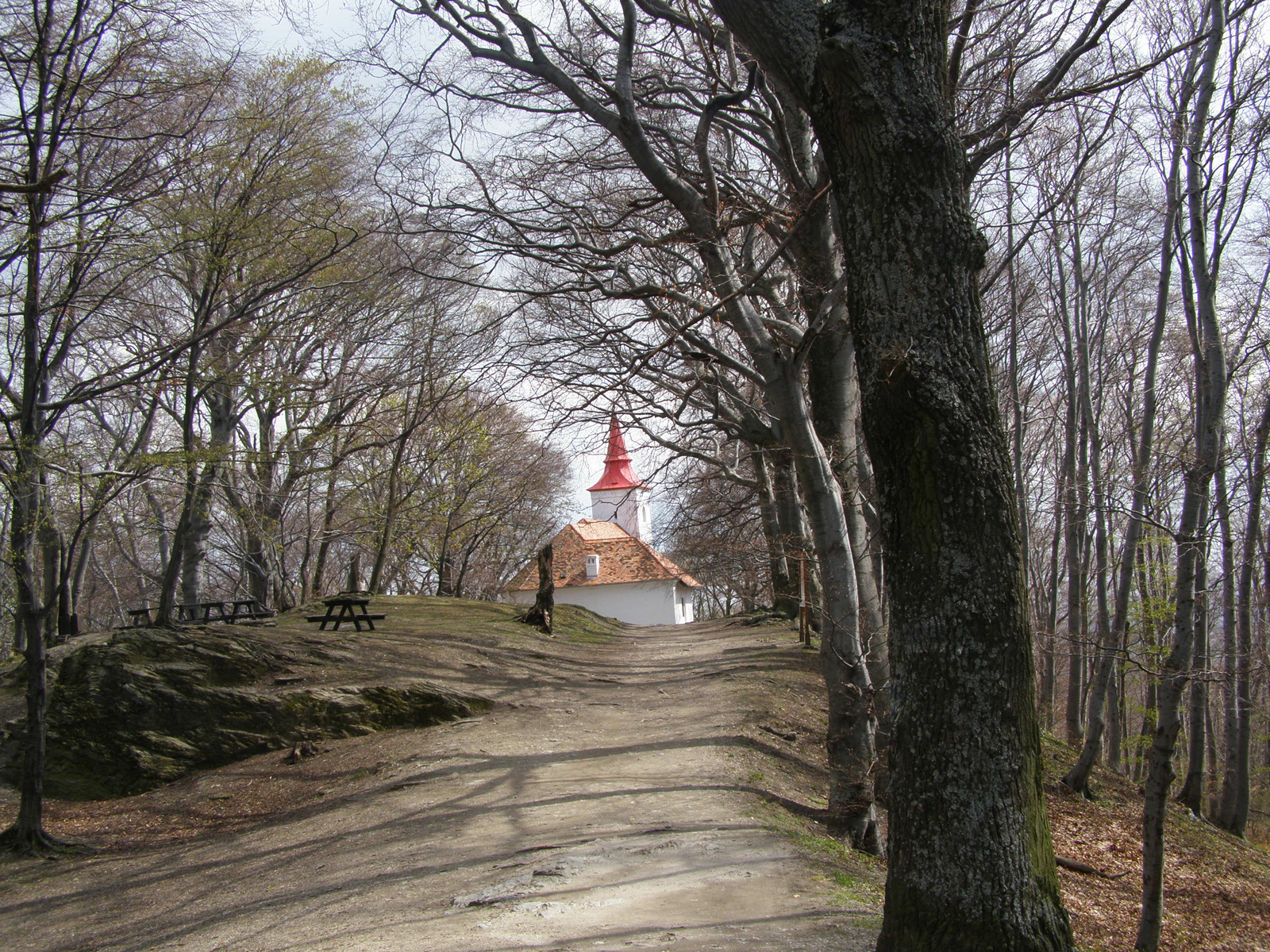 Szt Vid kápolna felé