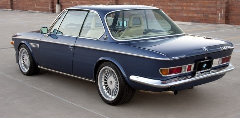 1973 BMW 3.0CS E9 Coupe Hot Rod Rear 1