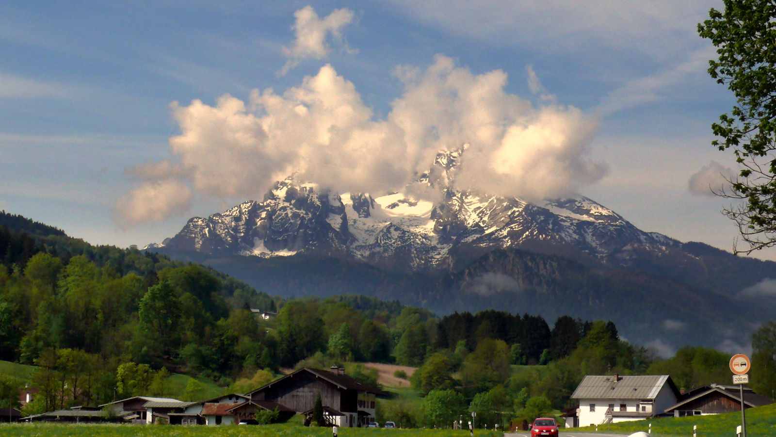 Úton Berchtesgadenbe