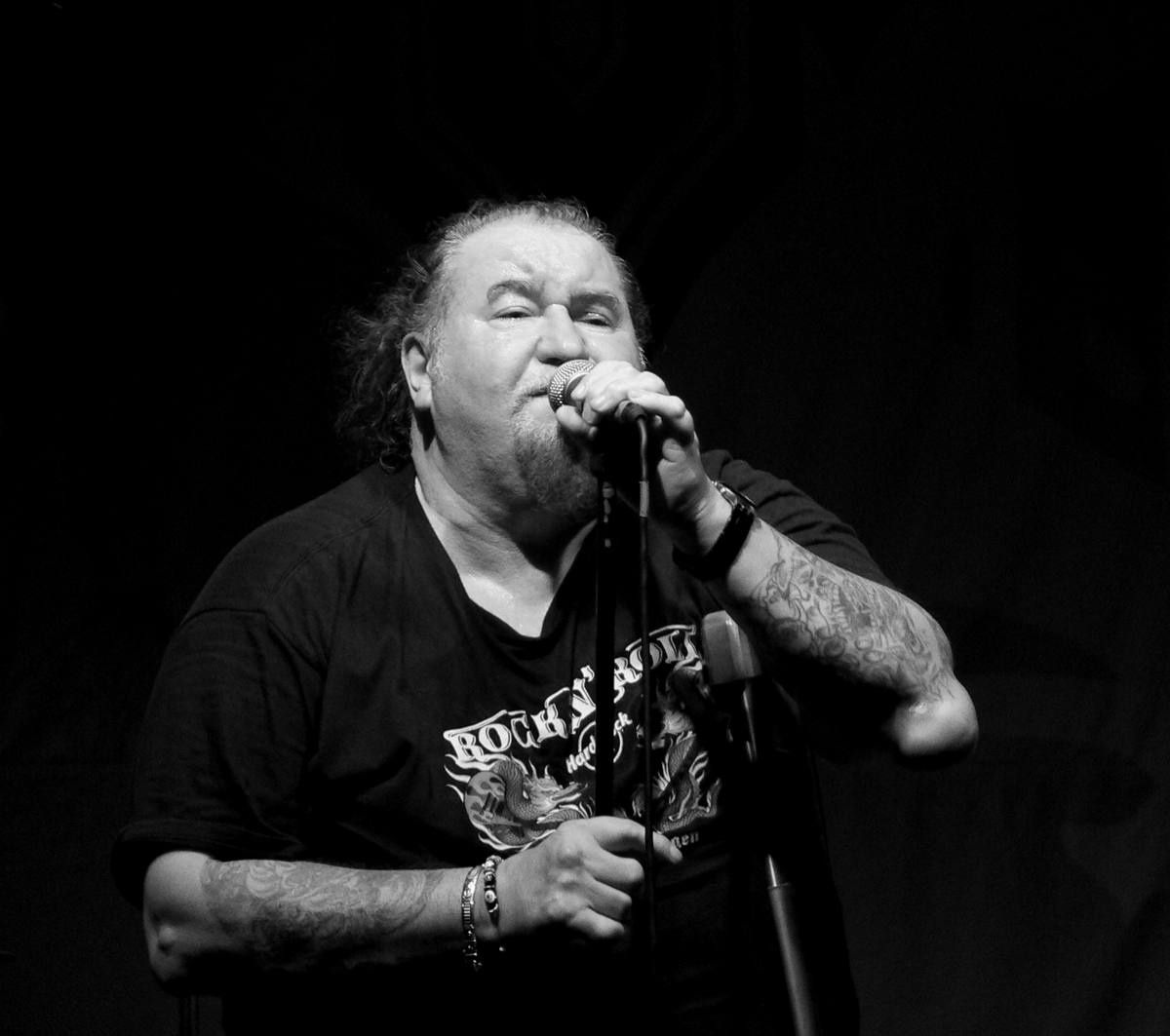 Bill kapitány b&w