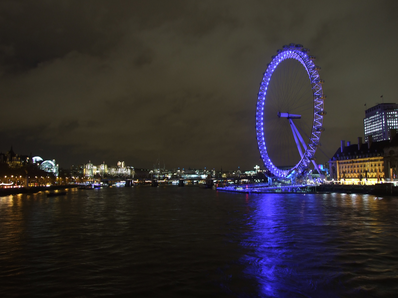 London Eye éjjel