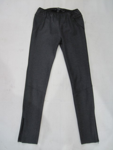 91006A-07A  GUCCI GREY WOOL TROUSERS SIZE 2 4 6 PRICE USD34