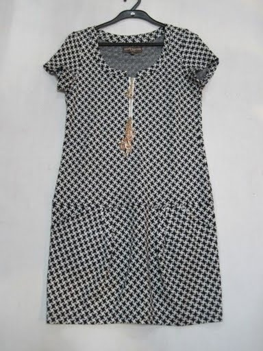 90824A-07 LV WHITE COTTON JERSEY DRESS SIZE 2 4 6 PRICE USD 37[1