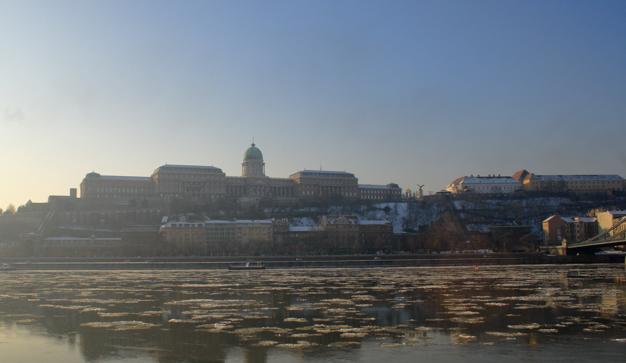 Budai-vár-télen