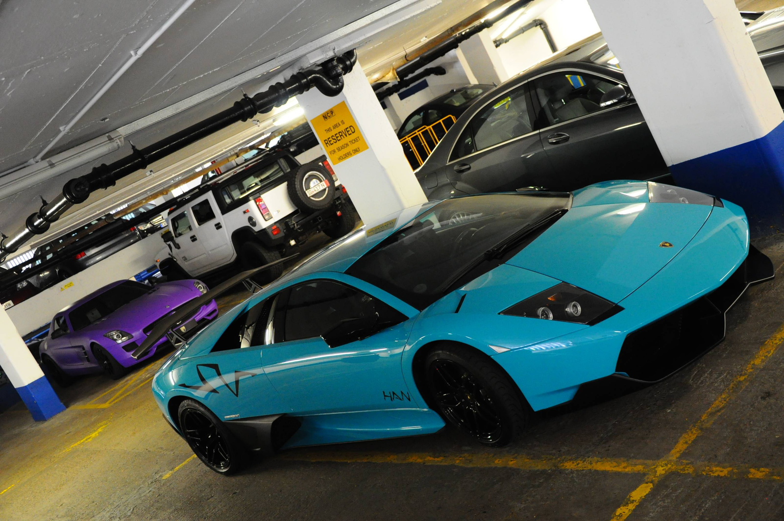 Lamborghini Murciélago SV &amp; Mercedes SLS