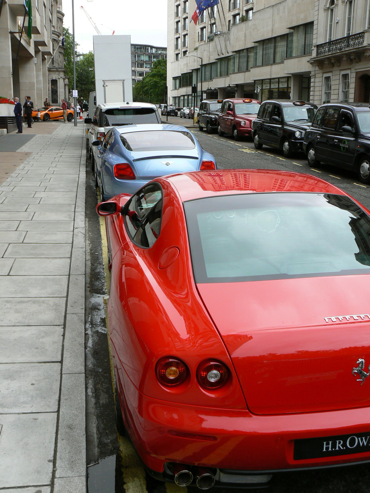 (4) Ferrari 612 & Bentley GTS & Lambo Gallardo Superleggera