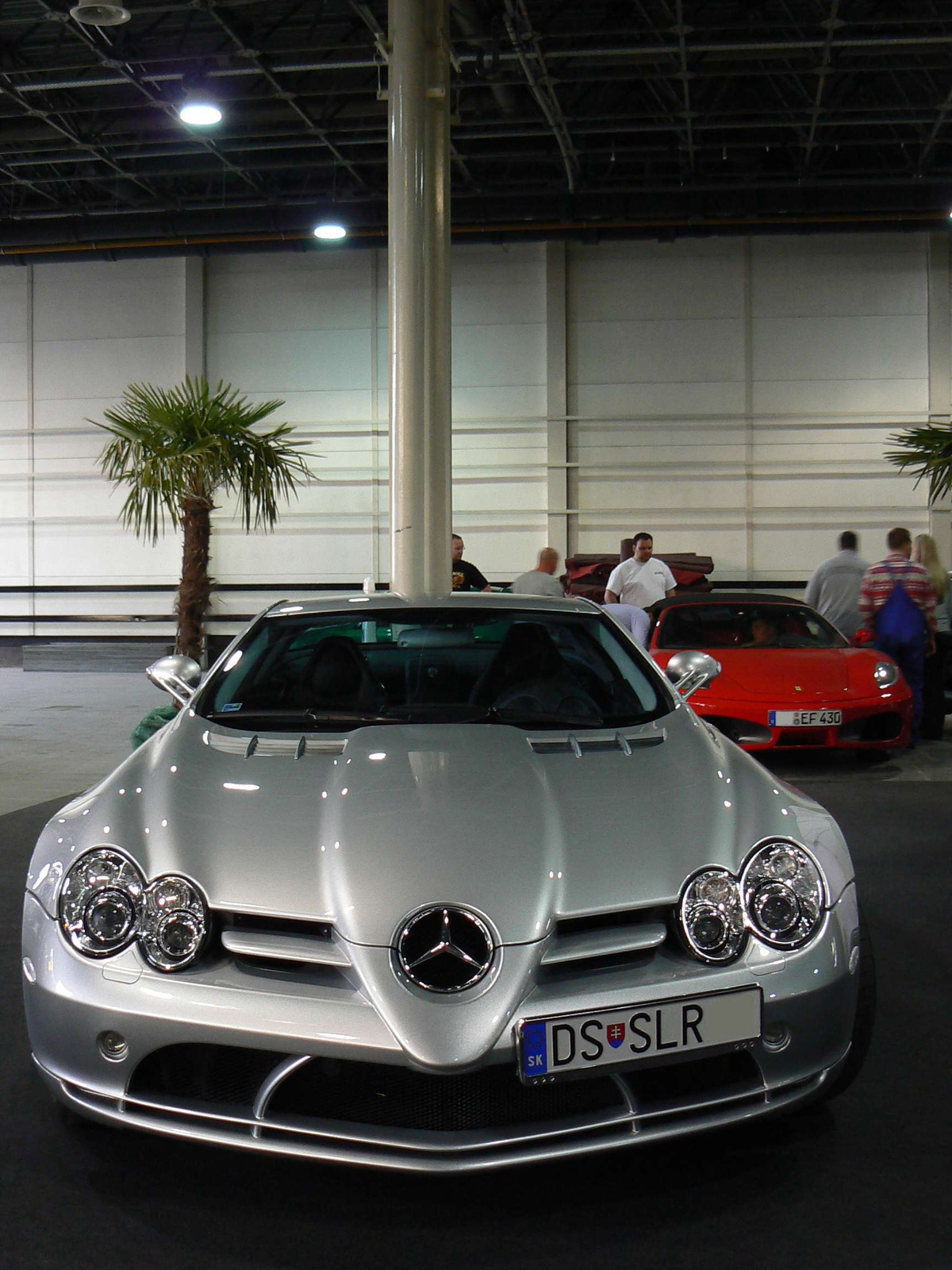 Mercedes SLR & Ferrari F430 Spider