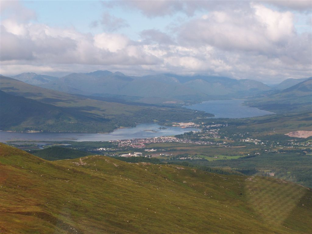 Aonach Mòr, Fort William, Loch Linnhe, Loch Eil