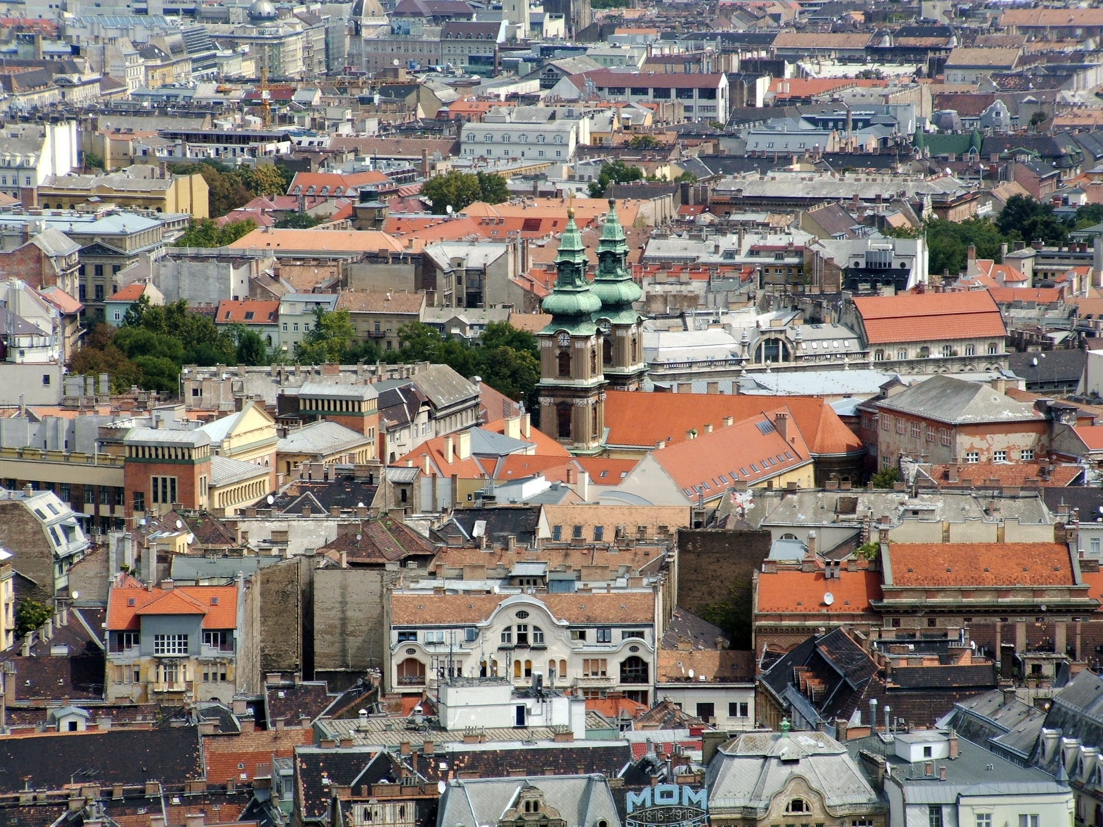 Budapest látkép