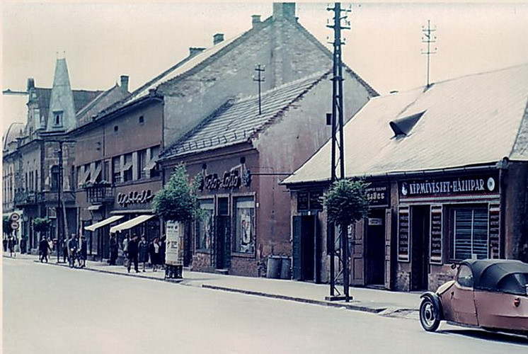 Salgótarján, régen Rákóczi út 1960
