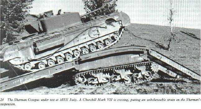 M4 Sherman Octopus and Churchill