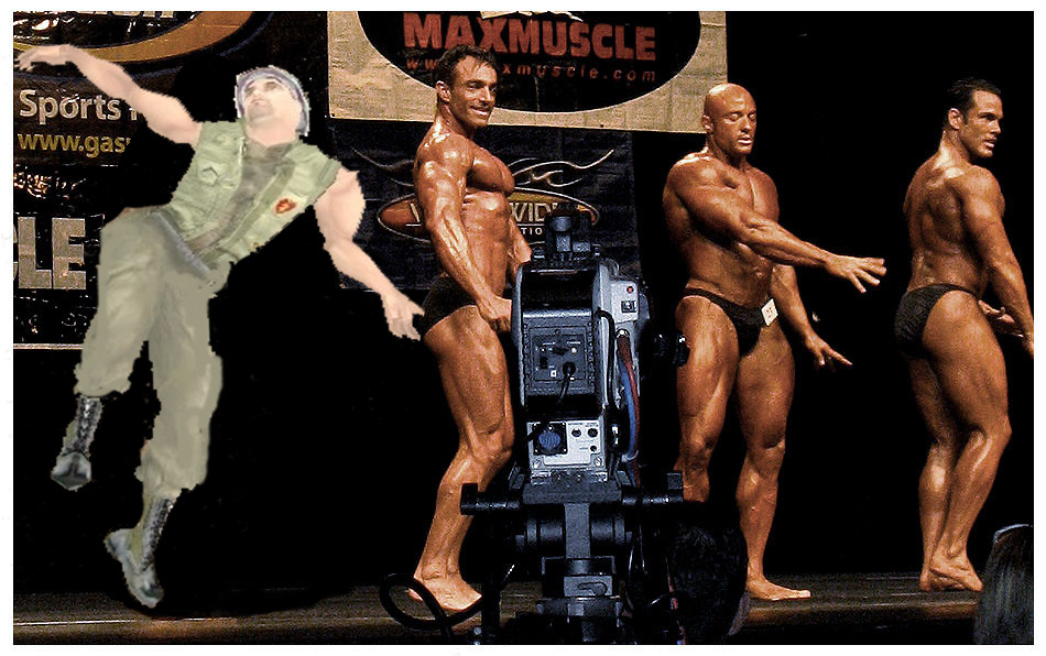 bodybuilding Marine Gunner