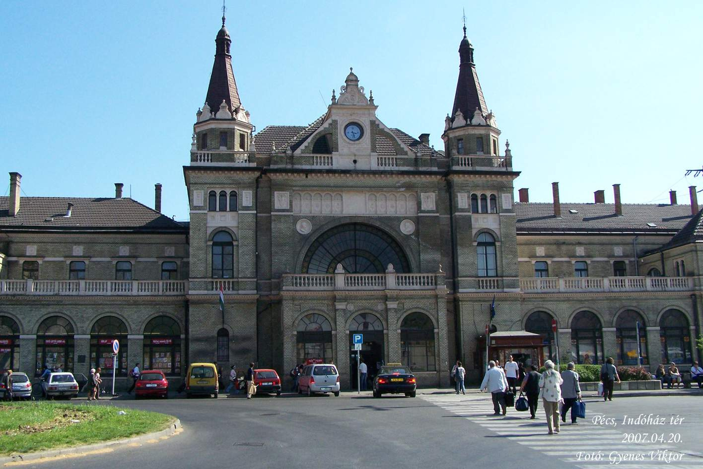 Pécs, Vasútállomás